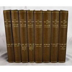 The Writings of Abraham Lincoln in 8 volumes (Centennial Edition), with an Introduction by Theodore Roosevelt 